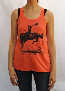 Orange Jumper tank top